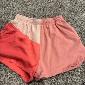 Wild Fable Red and Pink Athletic Shorts
